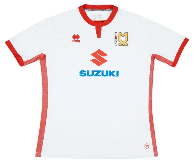 Errea 2017-18 MK Dons Home Shirt - 9/10 - (5XL)