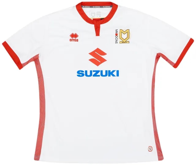Errea 2017-18 MK Dons Home Shirt - 9/10 - (5XL)