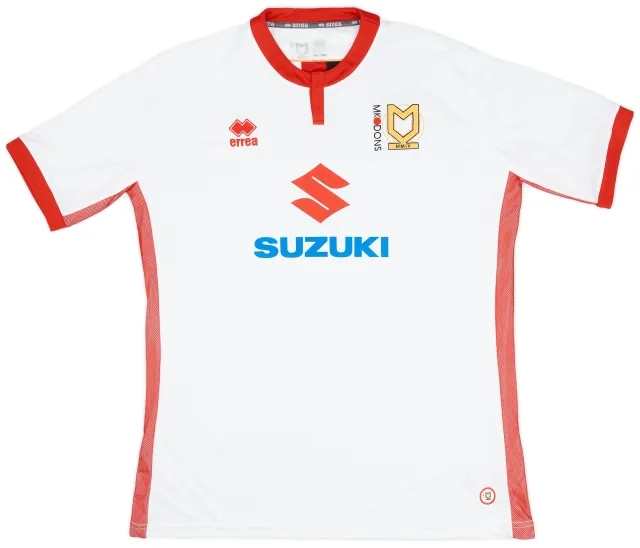 Errea 2017-18 MK Dons Home Shirt - 9/10 - (4XL)