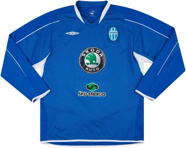 Umbro 2006-07 FK Mladá Boleslav Home L/S Shirt #21 - 8/10 - (L)