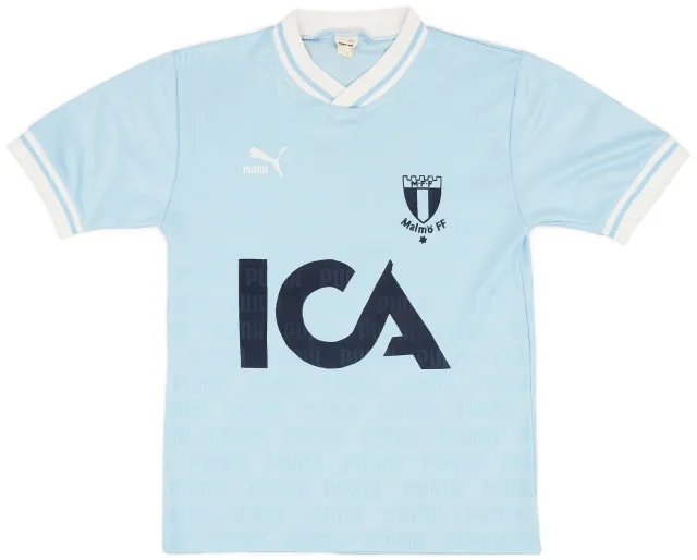 Puma 1988-90 Malmo Home Shirt - 6/10 - (S)