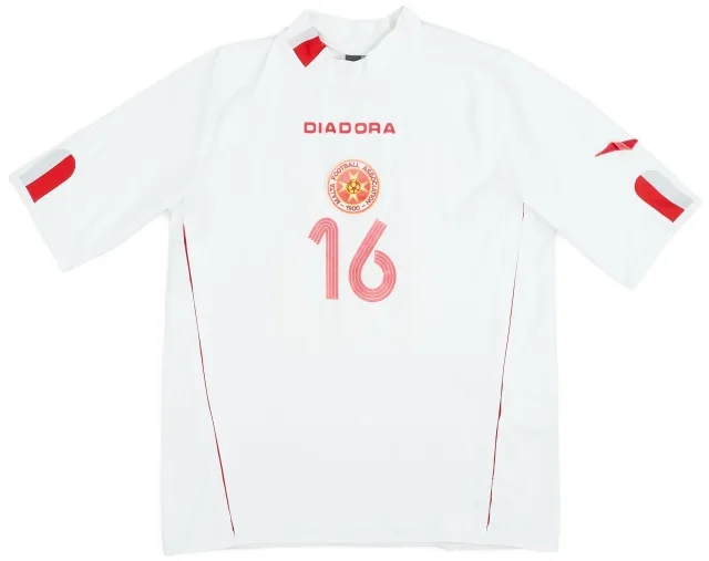 Diadora 2006-07 Malta Away Shirt #16 - 4/10 - (M)