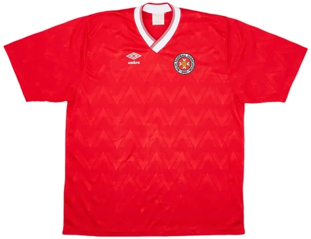 Umbro 1990 Malta Home Shirt - 9/10 - (L)