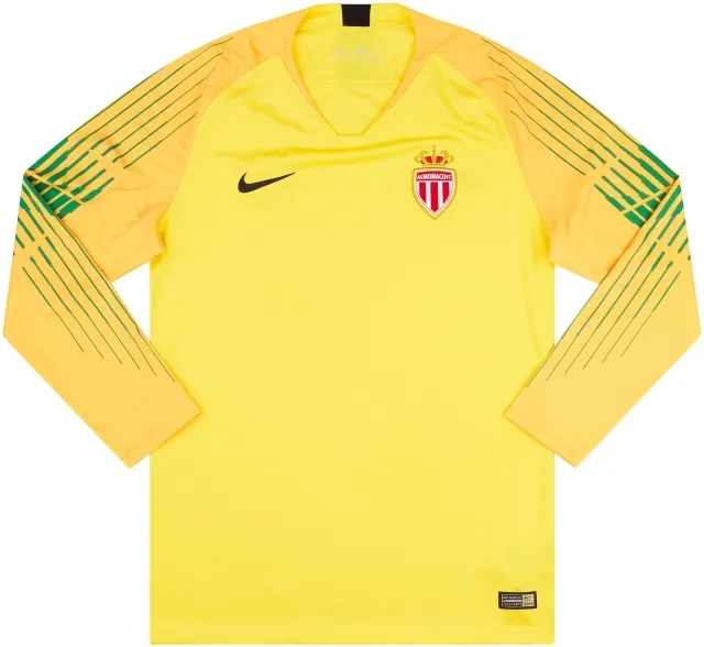 Nike 2018-19 Monaco Authentic GK Shirt - 8/10 - (L)