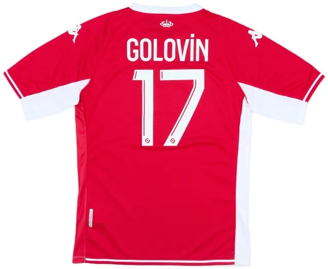 Kappa 2021-22 Monaco Home Shirt Golovin #17 (S)