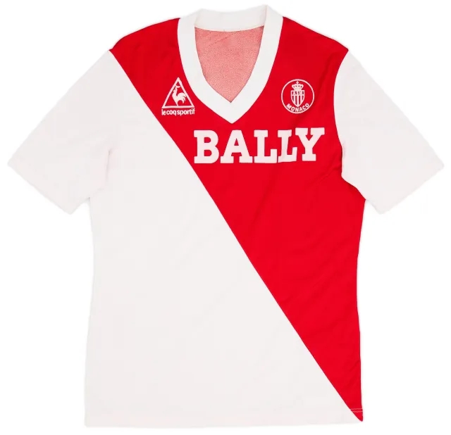LeCoqSportif 1983-84 Monaco Home Shirt - 8/10 - (M)