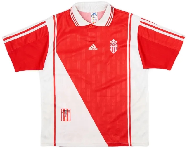 adidas 1997-98 Monaco Home Shirt - 9/10 - (XS)