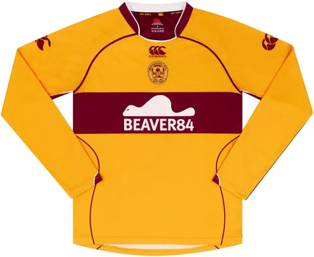 2009-10 Motherwell Women's Home L/S Shirt #3 - 8/10 - (S)