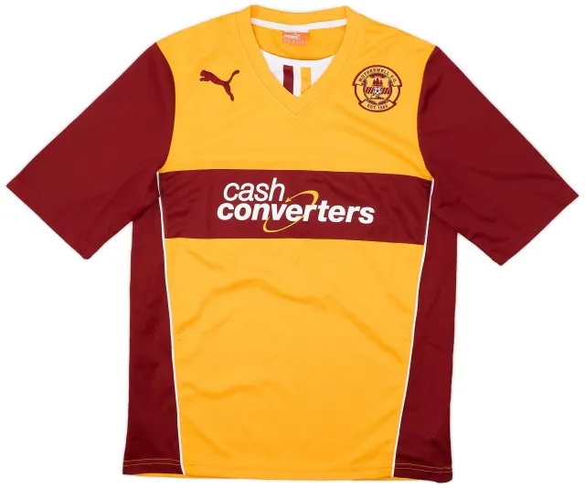 Puma 2013-14 Motherwell Home Shirt - 9/10 - (M)