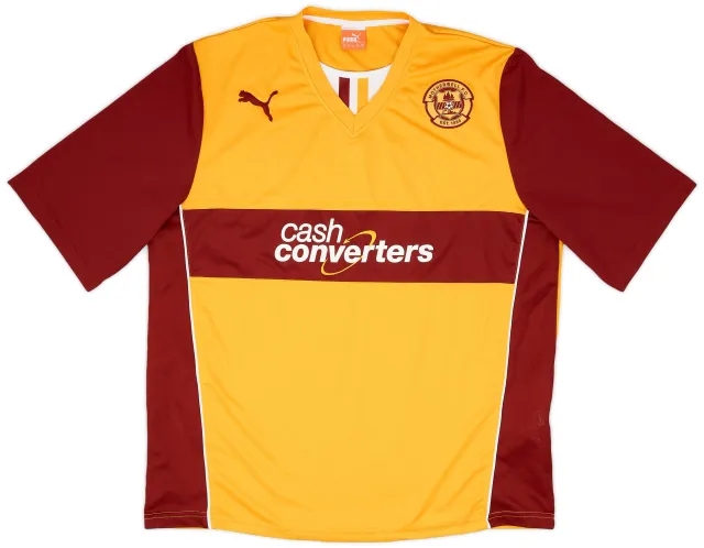 Puma 2013-14 Motherwell Home Shirt - 9/10 - (XXL)