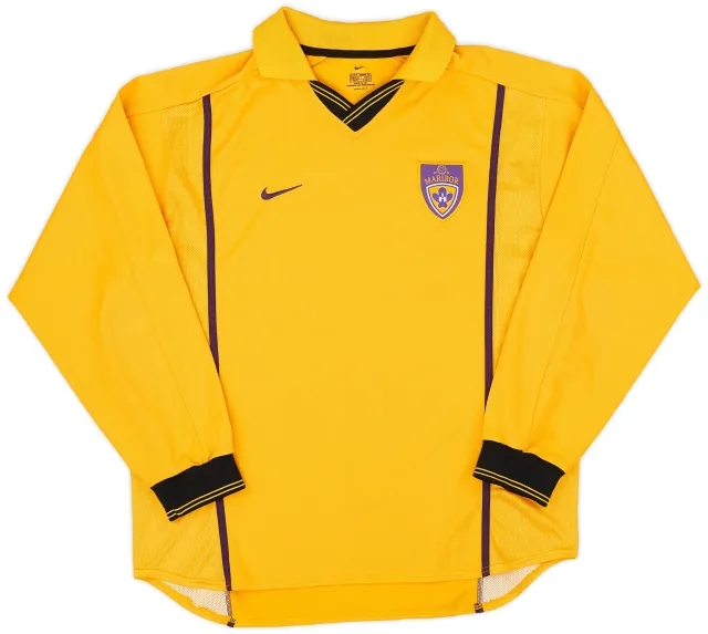 Nike 2001-03 NK Maribor Player Issue Away L/S Shirt - 9/10 - (M)