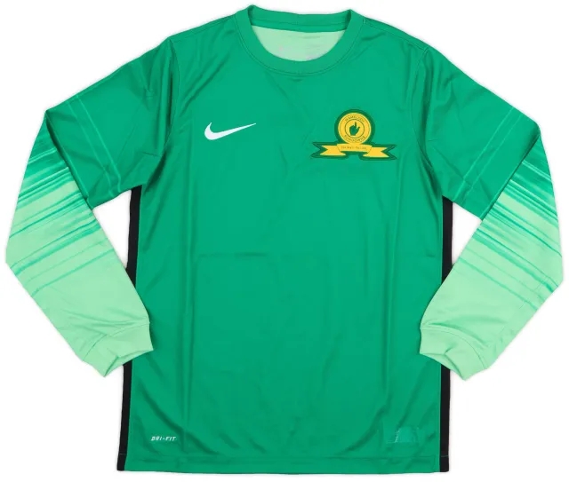 Nike 2015-16 Mamelodi Sundowns GK Shirt - 6/10 - (M.Boys)
