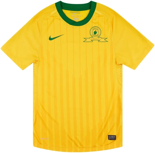 Nike 2011-13 Mamelodi Sundowns Player Issue Home Shirt - 9/10 - (S)