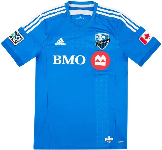 adidas 2014 Montreal Impact Match Issue Home Shirt Bernier #8