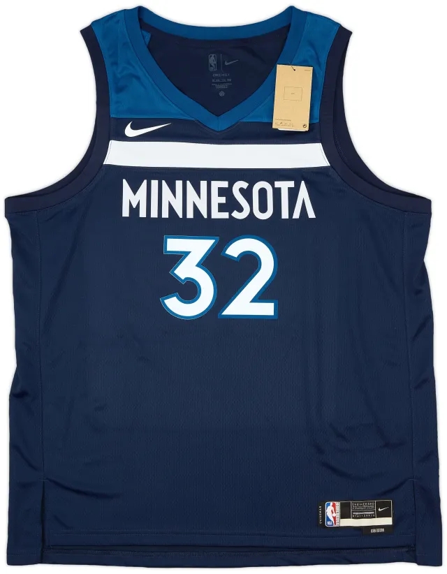 2017-24 Minnesota Timberwolves Towns #32 Nike Swingman Away Jersey (XXL)