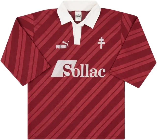 Puma 1988-91 Metz Home Shirt - 6/10 - (L)