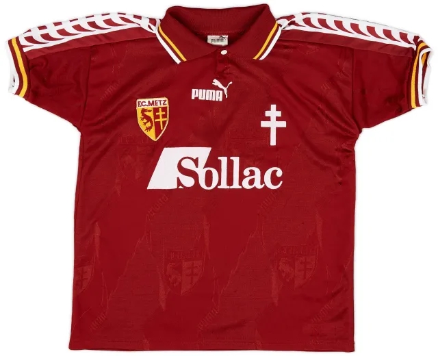 Puma 1996-97 Metz Home Shirt - 8/10 - (S)