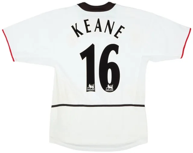 Nike 2002-03 Manchester United Away Shirt Keane #16 - 5/10 - (S)