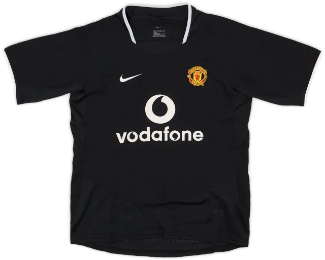 Nike 2003-05 Manchester United Away Shirt - 8/10 - (S.Boys)