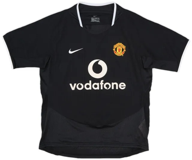 Nike 2003-05 Manchester United Away Shirt - 8/10 - (S.Boys)