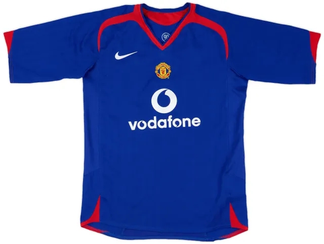 Nike 2005-06 Manchester United Away Shirt - 6/10 - (XL.Boys)