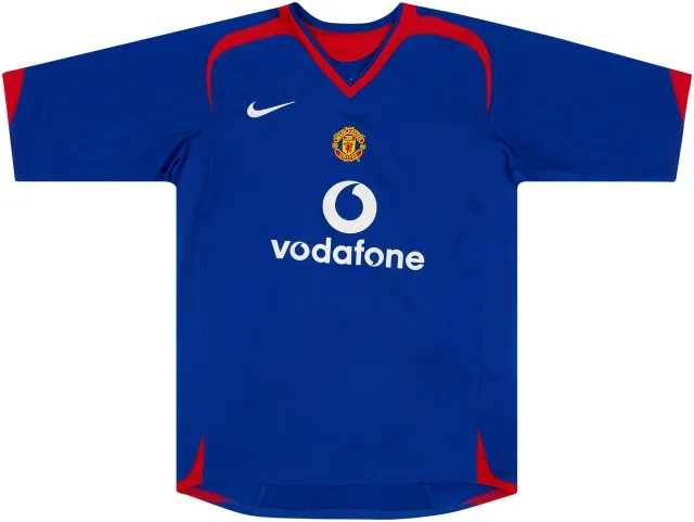 Nike 2005-06 Manchester United Away Shirt - 8/10 - (XL.Boys)