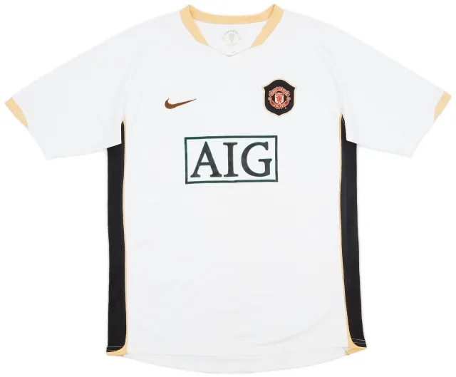 Nike 2006-08 Manchester United Away Shirt - 6/10 - (XL.Boys)