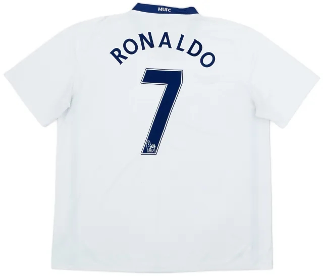Nike 2008-10 Manchester United Away Shirt Ronaldo #7 - 5/10 - (XXL)