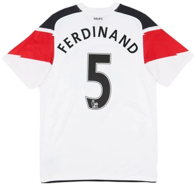 Nike 2010-12 Manchester United Away Shirt Ferdinand #5 - 8/10 - (S)