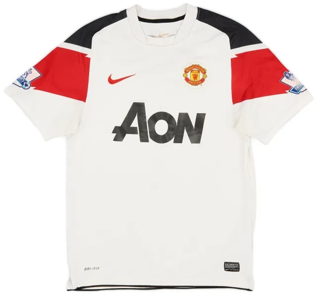 Nike 2010-12 Manchester United Away Shirt Berbatov #9 - 9/10 - (XXL)