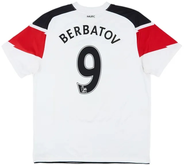 Nike 2010-12 Manchester United Away Shirt Berbatov #9 - 6/10 - (L)