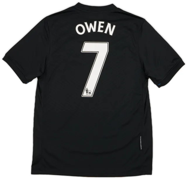 Nike 2009-10 Manchester United Away Shirt Owen #7 - 9/10 - (S)