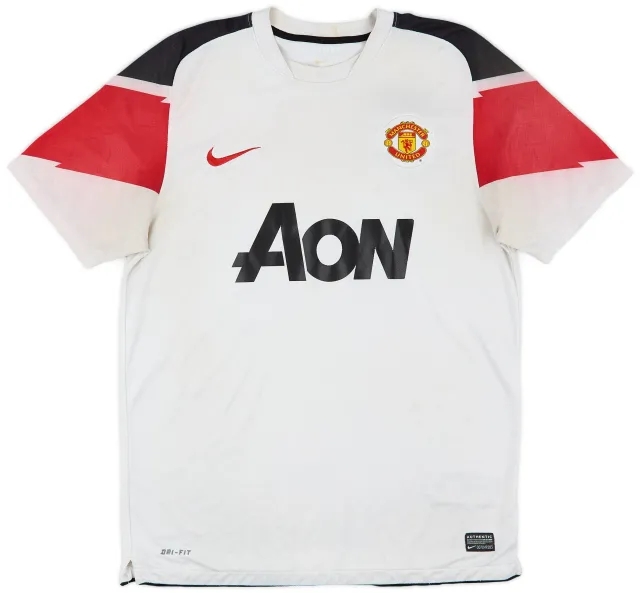 Nike 2010-12 Manchester United Away Shirt - 4/10 - (L)