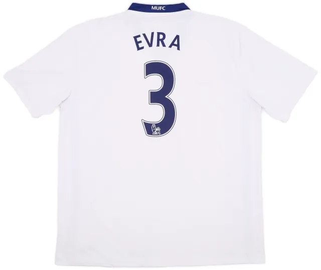 Nike 2008-10 Manchester United Away Shirt Evra #3 - 4/10 - (XL)