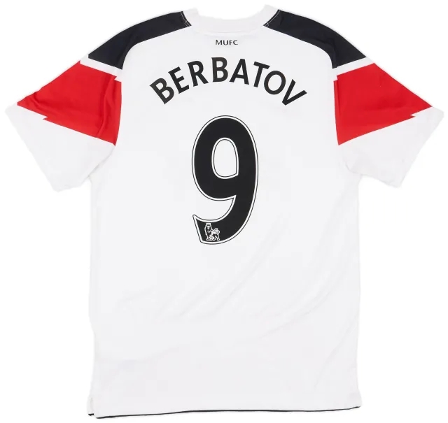Nike 2010-12 Manchester United Away Shirt Berbatov #9 - 6/10 - (S)