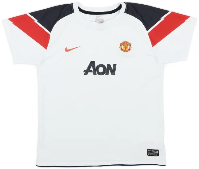 Nike 2010-12 Manchester United Away Shirt - 8/10 - (7-8 Years)