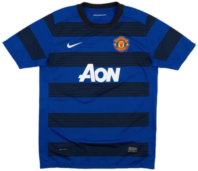 Nike 2011-13 Manchester United Away Shirt - 8/10 - (Women's XL)