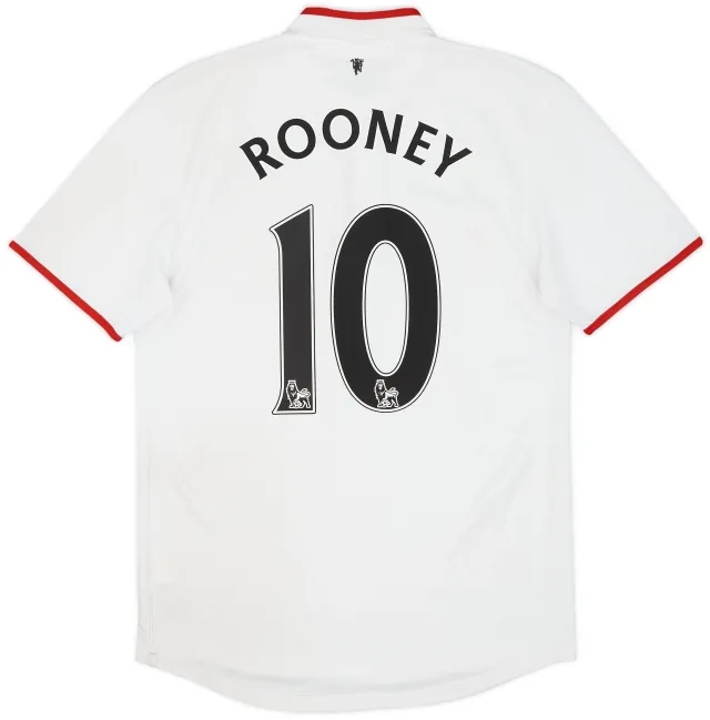 Nike 2012-14 Manchester United Away Shirt Rooney #10 - 8/10 - (S)