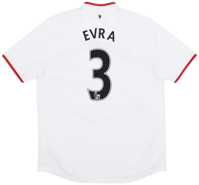 Nike 2012-14 Manchester United Away Shirt Evra #3 - 7/10 - (L)