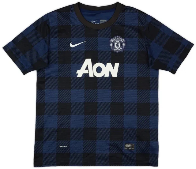 Nike 2013-14 Manchester United Away Shirt - 8/10 - (XL.Boys)
