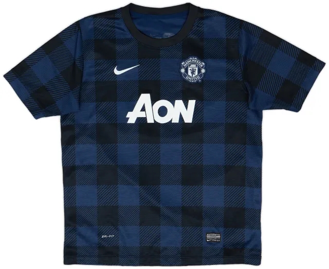 Nike 2013-14 Manchester United Away Shirt - 9/10 - (XL.Boys)