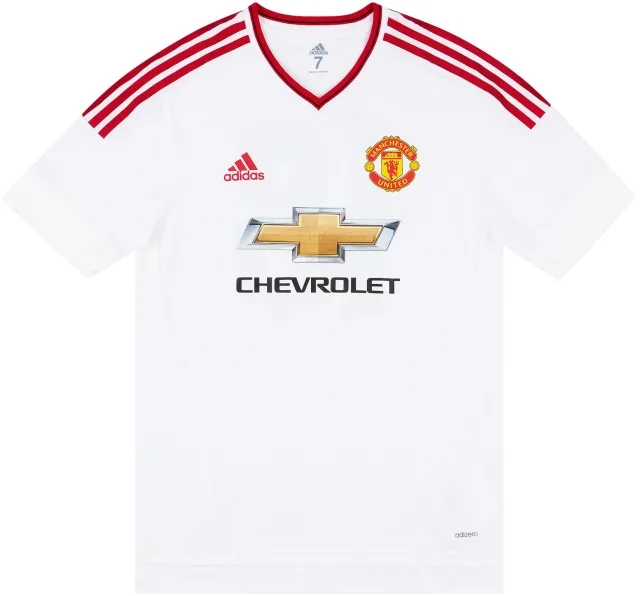 adidas 2015-16 Manchester United Match Issue Away Shirt #18