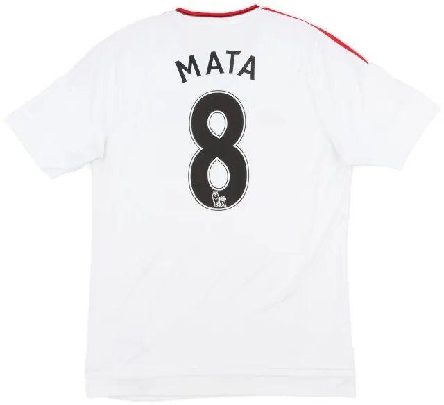 adidas 2015-16 Manchester United Away Shirt Mata #8 - 7/10 - (M)