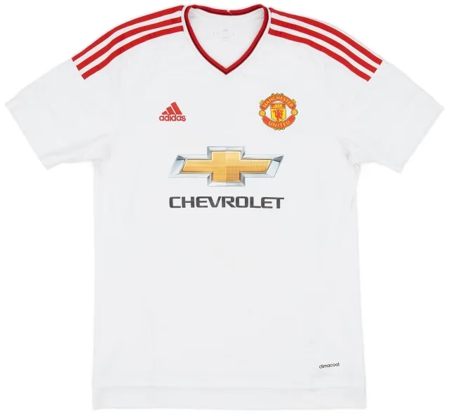 adidas 2015-16 Manchester United Away Shirt - 5/10 - (M)