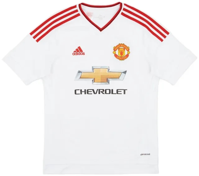 adidas 2015-16 Manchester United Away Shirt - 8/10 - (XL.Boys)