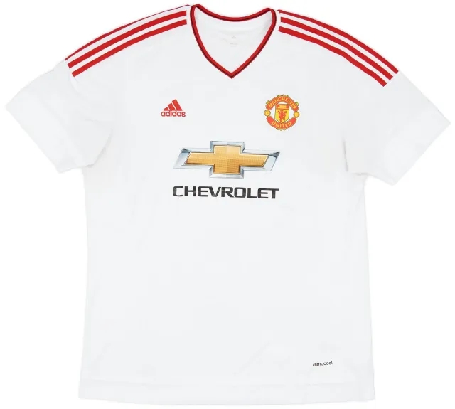 adidas 2015-16 Manchester United Away Shirt - 5/10 - (XL)