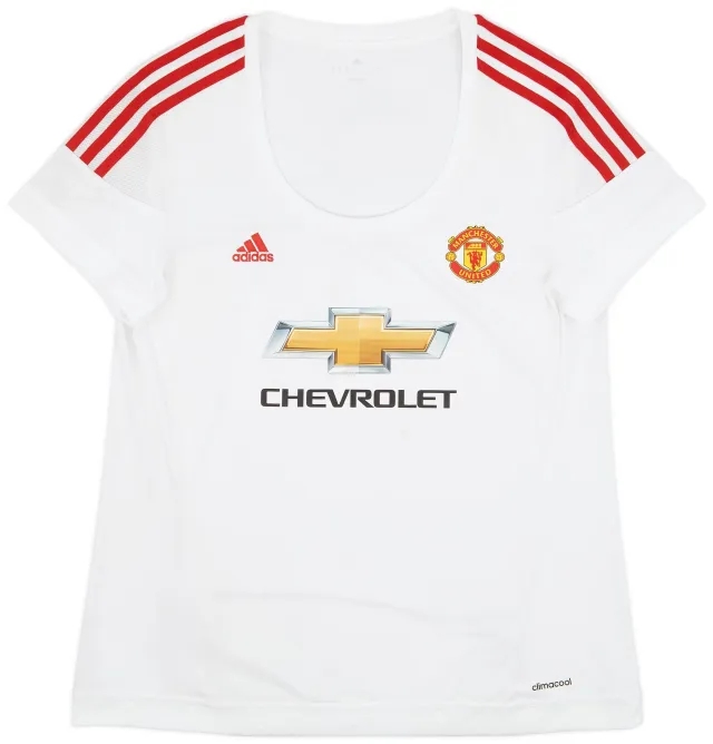 adidas 2015-16 Manchester United Away Shirt - 5/10 - (Womens XL)