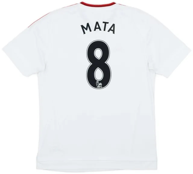 adidas 2015-16 Manchester United Away Shirt Mata #8 - 8/10 - (L)