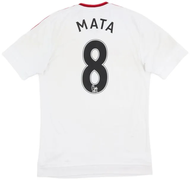 adidas 2015-16 Manchester United Away Shirt Mata #8 - 7/10 - (S)