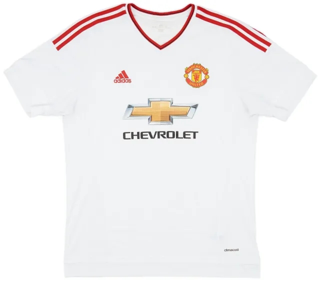 adidas 2015-16 Manchester United Away Shirt - 5/10 - (L)